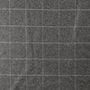 Eamon Tattersol Charcoal Upholstery Fabric by Ralph Lauren