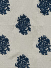 Delprine Embroidery Indigo Upholstery/Drapery Fabric by Ralph Lauren