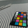 Paltun Stripe Navy Upholstery/Drapery Fabric by P. Kaufmann