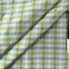 Alana Check in Color Lakeside | Drapery / Slipcover Fabric | Check Plaid in Blue, Green, and White | 54 Inch Wide | Medium Weight | 100% Polyester | P. Kaufmann | By The Yard