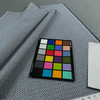 Big Chevron Denim Outdoor Upholstery Fabric by Sunbrella
