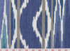 Kasbah CL Indigo Drapery Upholstery Fabric by  P Kaufmann