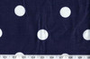 Jeanne Dot CL Navy Drapery Upholstery  Fabric by Ralph Lauren