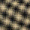 Killian in Doeskin | Upholstery Fabric | Houndstooth in Black and Tan | 54 Inch Wide | Heavy Weight | Cotton Blend | Ralph Lauren | By The Yard