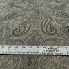 Tartufo 21 | Upholstery Fabric | Paisley in Taupe / Grey / Black | 54 Inch Wide | Medium Weight Fabric | Polyester / Cotton Blend | Rioma | By The Yard