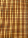 Monega Check Bittersweet Upholstery/Drapery Fabric by Clarence House
