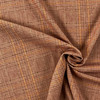 Angus 04 | Upholstery Fabric | Checks / Plaids in Orange, Beige, Pink, Purple, Brown and Tan | 54 inches | Medium Weight | 86% Polyester / 14% Cotton | By The Yard