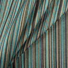 CLAY 01 | Upholstery Fabric | Stripes in Beige, Teal, Blue, Gray | 54 inches | Medium Weight | 86% Polyester / 14% Cotton | Rioma | By The Yard