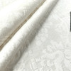 DELANO in WHITE | Upholstery Fabric | Mattelasse Floral in White | 54 Inch Wide | Medium Weight | Cotton Blend | By The Yard