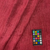 Freddie in Ruby | Chenille Upholstery Fabric | Red with Bit of Pink and Black | 54" Wide | Heavy Weight | By The Yard