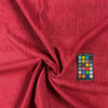 Freddie in Ruby | Chenille Upholstery Fabric | Red with Bit of Pink and Black | 54" Wide | Heavy Weight | By The Yard