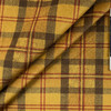 Lancaster 01 | Printed Velvet Upholstery Fabric | Plaid in Bronze, Red, Brown | Heavyweight | 54" Wide | Rioma | By the Yard