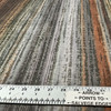 Marrakech 02 | Printed Velvet Upholstery Fabric | Ombre Stripes in Brown, Grey, and Black | Heavyweight | 54" Wide | Rioma | By the Yard