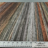 Marrakech 02 | Printed Velvet Upholstery Fabric | Ombre Stripes in Brown, Grey, and Black | Heavyweight | 54" Wide | Rioma | By the Yard