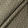 AMAZED in ESPRESSO | Drapery Fabric | Geometric in Tan, Brown and Gray | 54 Inch Wide | Medium Weight | Common Upholstery Blend | By The Yard