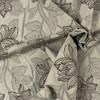 QUESEARENA in CHOCOLATE | Slipcover Fabric | Jacquard in Brown, Taupe and Beige | 54 Inch Wide | Medium Weight Fabric | Common Upholstery Blend | By The Yard
