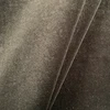 Shetland in Charcoal | Velvet Upholstery Fabric | Heathered Almost Black / Dark Grey | Very Heavyweight | 54" Wide | By the Yard