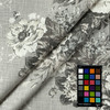 Ballad Bouquet In Platinum by PK Liftstyle  Printed On Linen
