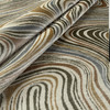 Marbling in Dune | Printed Velvet Upholstery Fabric | Abstract in Tan, Ivory, Taupe, Grey | Heavyweight | 54" Wide | By the Yard
