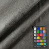 Upholstery Fabric | Soft Faux Leather in Pebbled Gray and Black | 54 Inch Wide | Heavy Weight | 100% Polyester | By The Yard