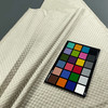 Velvet little squares in off white