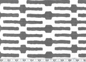 Links CL Graphite Annie Selkie Drapery Upholstery Fabric by  P Kaufmann