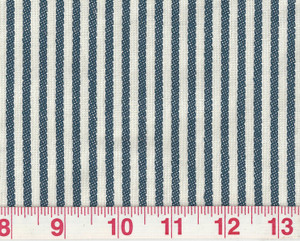 Good Lookin' Stripe CL Navy Upholstery Fabric by  P Kaufmann