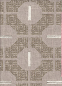 In Stitches CL Flax Drapery Upholstery Fabric by P Kaufmann