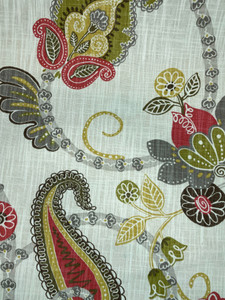 Irresistible Tomato Upholstery/Drapery Fabric by P-Kaufman