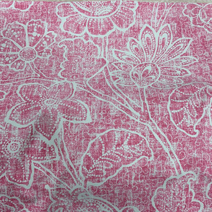 Twirling Vine Shocking Pink by P-Kaufman