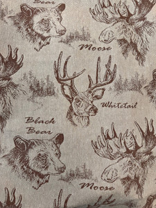 Wildlife Doeskin Upholstery Fabric
