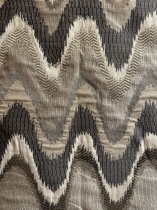 Rave Wave Thunder Upholstery Fabric by P. Kaufman