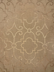 Wow Factor Rose Gold Upholstery/Drapery Fabric by P. Kaufman