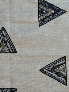 Get To The Point Denim Outdoor Upholstery Fabric by Sunbrella