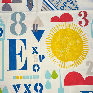 Cosmopoli 02 Drapery/Upholstery Fabric by Rioma