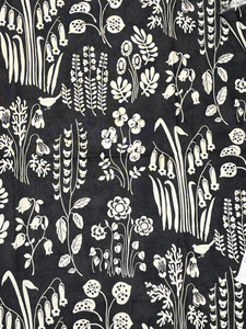 Tallulah Belle Onyx Upholstery/Drapery Fabric by Waverly