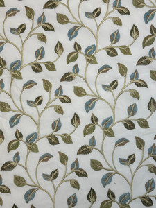 Sandra Rainforest Drapery Fabric by Regal Fabrics