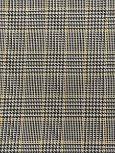 Custom Tweed Check Black Upholstery Fabric by Ralph Lauren