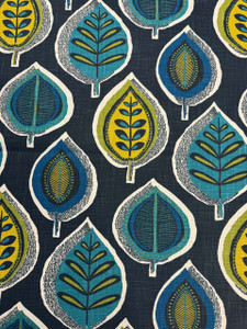 Yoshino Mediterranean Blue Upholstery/Drapery Fabric by Covington