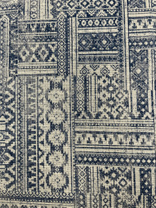 Laramie Indigo Upholstery/Drapery Fabric by Covington