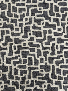 Jinwi Heather Grey Upholstery Fabric by Covington