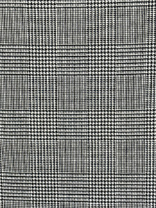 Wessex Glen Plaid Black White Upholstery/Drapery Fabric by Ralph Lauren