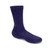 Women's Alpaca Hiking Socks - Purple - MEDIUM
