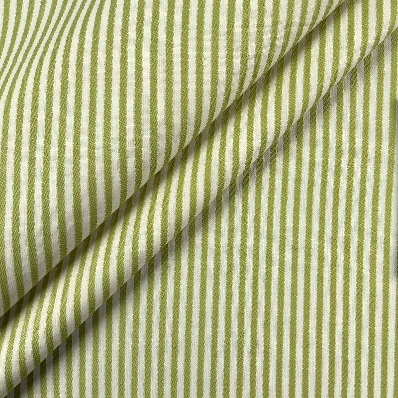 Good Lookin' Stripe CL Sprout Upholstery Fabric by  P Kaufmann