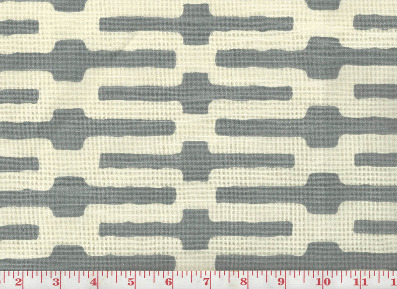 Links CL Slate Annie Selkie Drapery Upholstery Fabric by  P Kaufmann