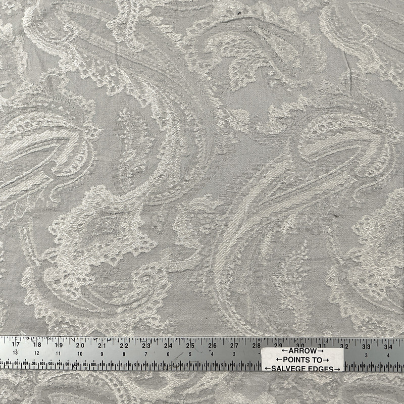 Heathcliff CL Fog Drapery Upholstery Fabric by  P Kaufmann