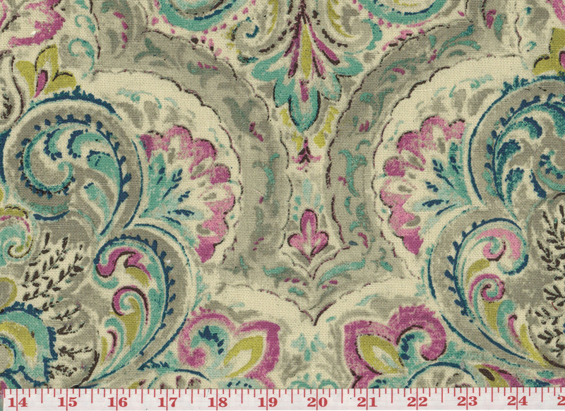 Brighton CL Mint Drapery Upholstery Fabric by Golding Fabrics