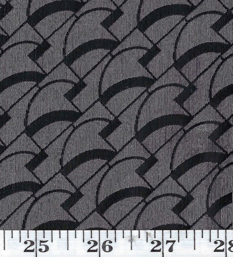 Appollinaire Deco CL Steel Drapery Upholstery Fabric by Ralph Lauren