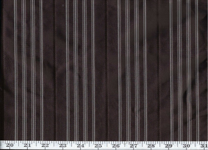 Palatine Silk Stripe CL Sable Upholstery Fabric by Ralph Lauren