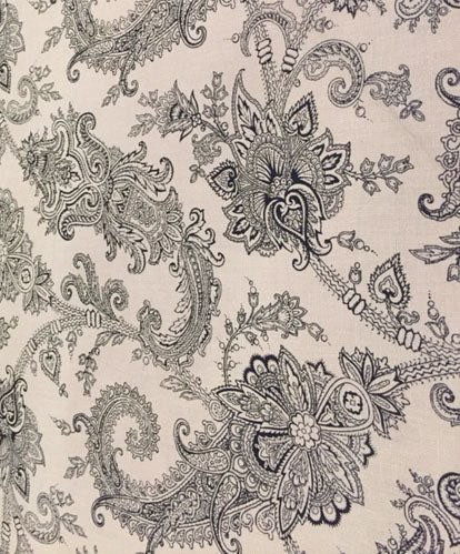 Derwent Paisley CL Dune Drapery Upholstery Fabric by Ralph Lauren